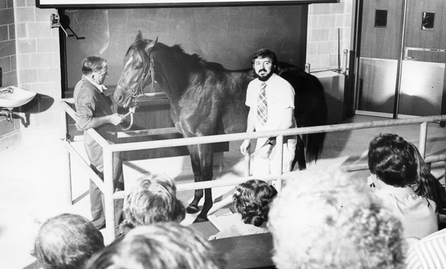 Vet School demonstration 1979