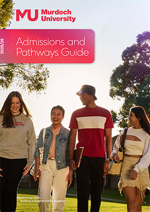 Pathways and admissions guide cover