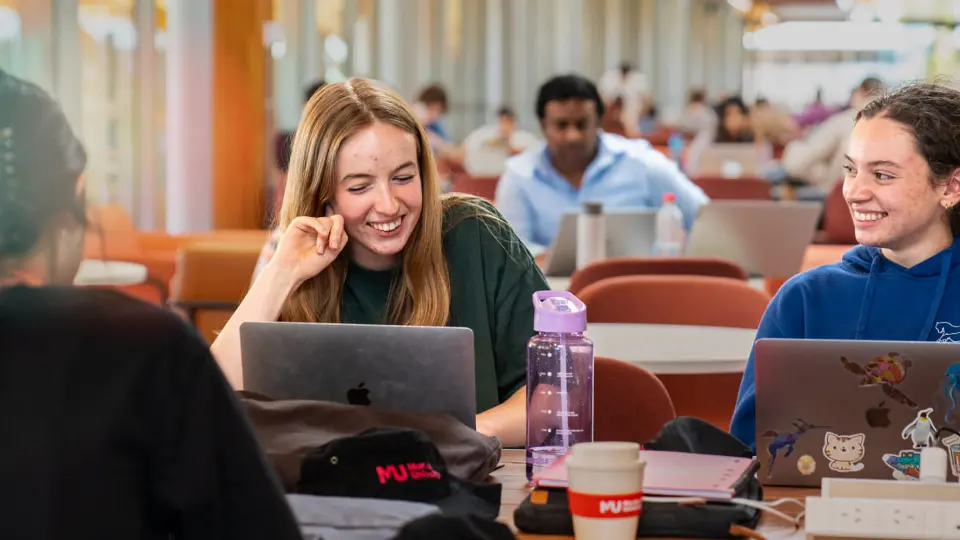 students sat in Boola Katitjin