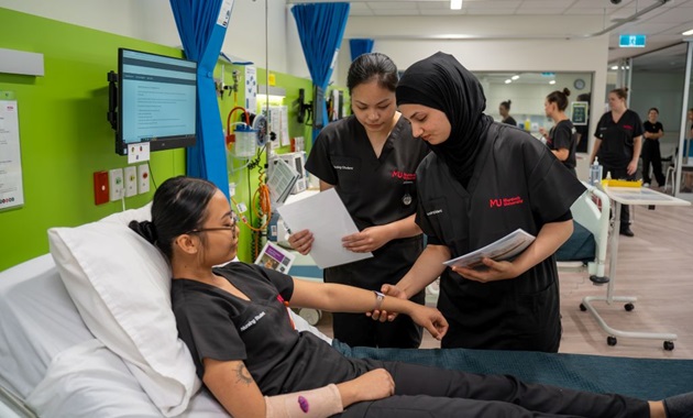 Nursing Students Doing Prac