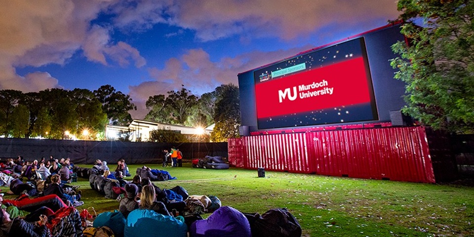 Outdoor cinemas event at Murdoch