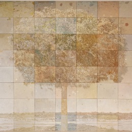 Gregory PRYOR's painting Flowering (Mourning)