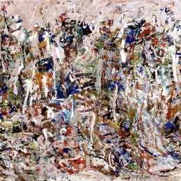 Marie HOBBS's painting Costa Branca II, 1987. Oil on canvas