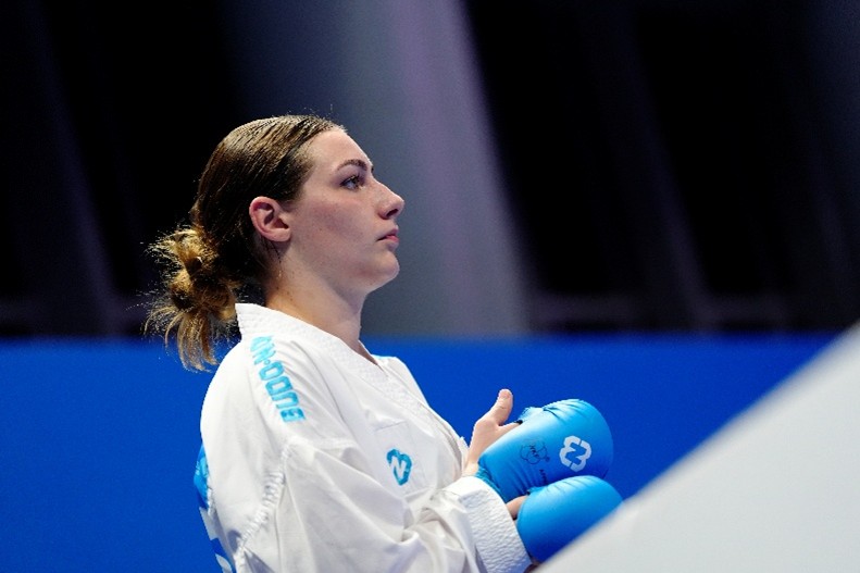 Hannah Sullivan at the Oceania Karate – Noumea in Sydney
