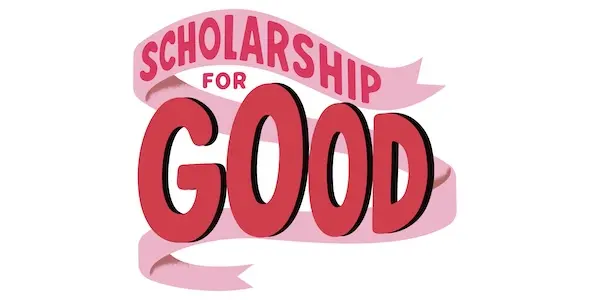 Scholarship for good logo