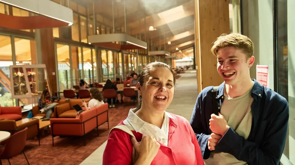 Teacher & Student together In Boola Katitjin