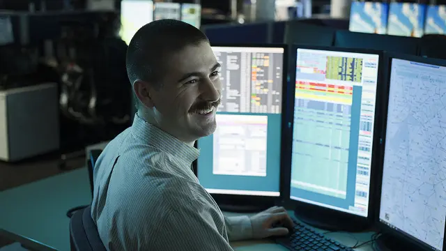 Joel Blazevic, Murdoch University mathematics graduate and insights analyst, uses data analysis to support emergency response planning and decision-making at St John WA.