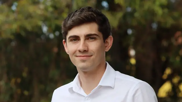 Murdoch University student outside