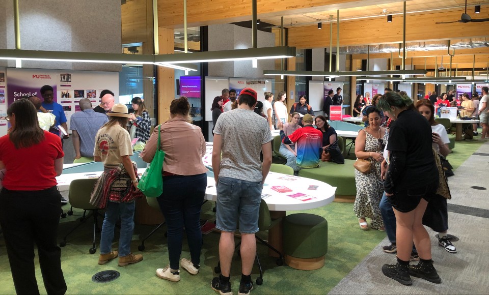 Visitors at Open day