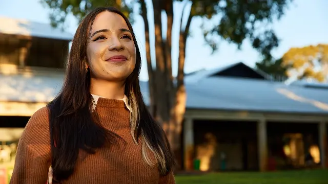 student on Bush Court