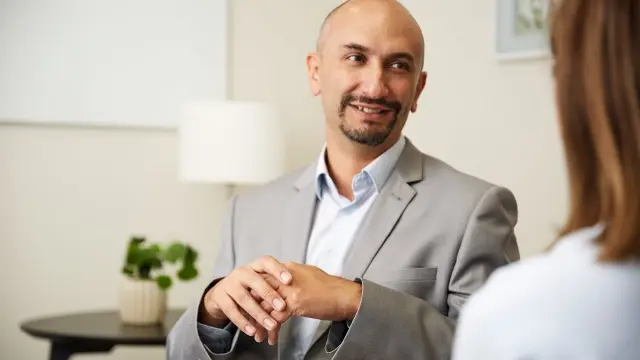 A session in progress at Murdoch Counselling Clinic.