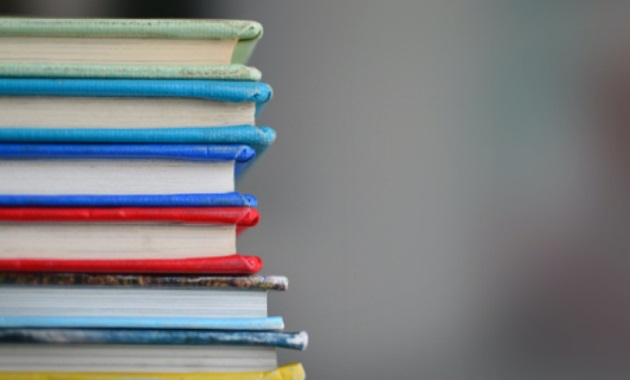 stack of books