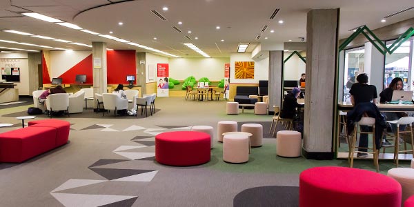 Geoffrey Bolton Library foyer