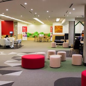 Geoffrey Bolton Library foyer