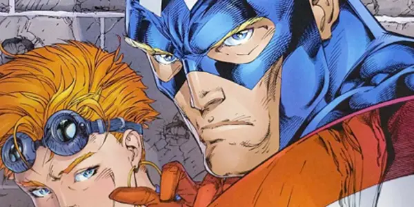 Comic image of Captain America