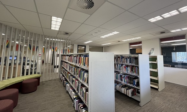 Learning space with books