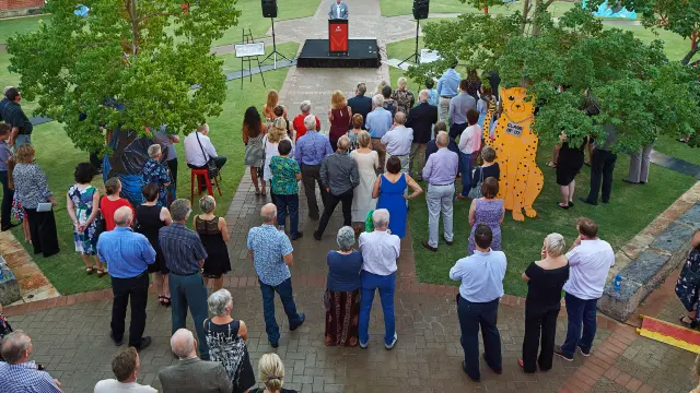 Murdoch alumni attending an event at Murdoch