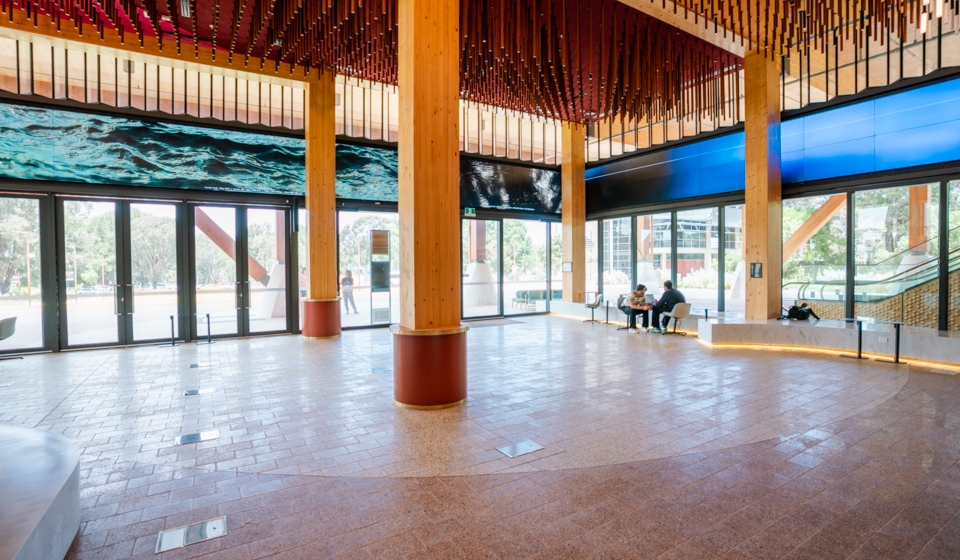 Welcome area of Boola Katitjin