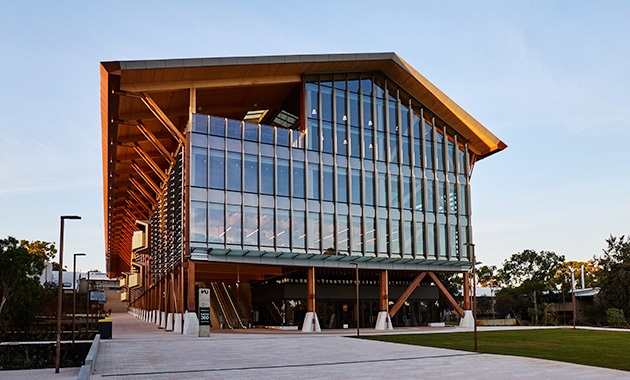 External shot of Boola Katitjin building