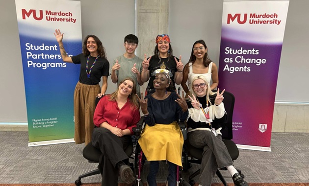 Group of students joined the program