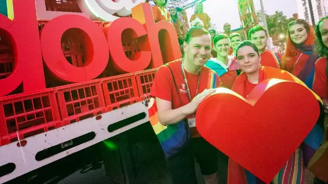 2019 Pride Parade float.