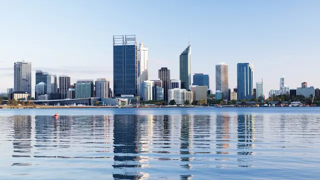 perth city skyline
