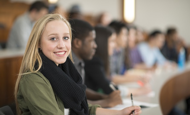 students in lecture