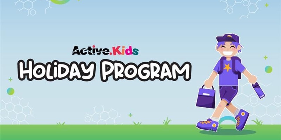 A smiling kid carries a water bottle and backpack