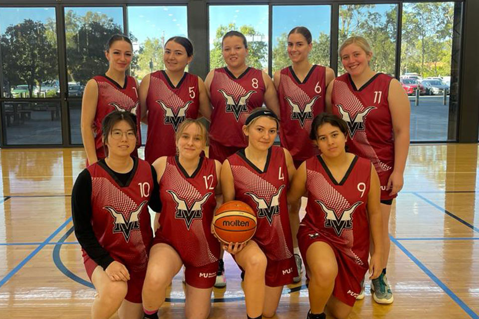 Murdoch netball team
