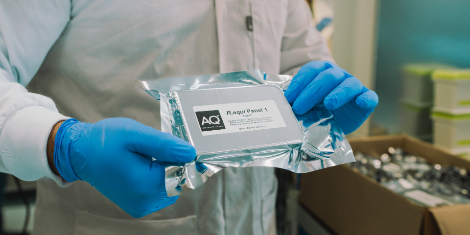 A testing plate developed by the spinout company