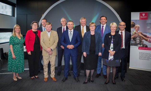 At the launch of the Australian National Phenome Centre