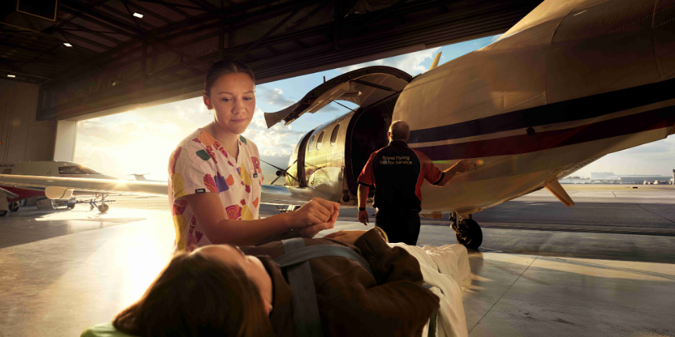 Camille Talbott, a Murdoch University nursing graduate, providing care to children and families in a rural health setting in Karratha.