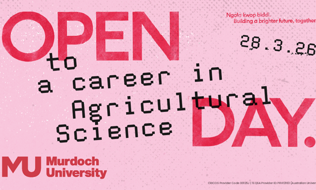 Open to a career in Agricultural Science Day