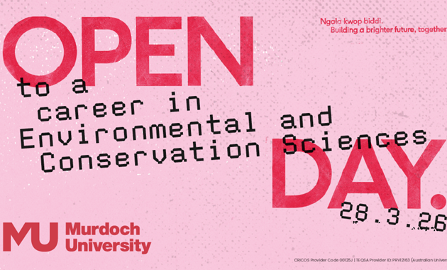 Open to a career in Environmental and Conservation Sciences Day