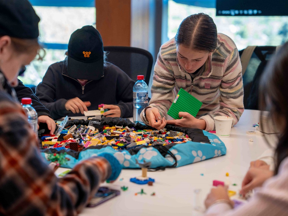 Students participating in workshops at CodeCrush 2026.