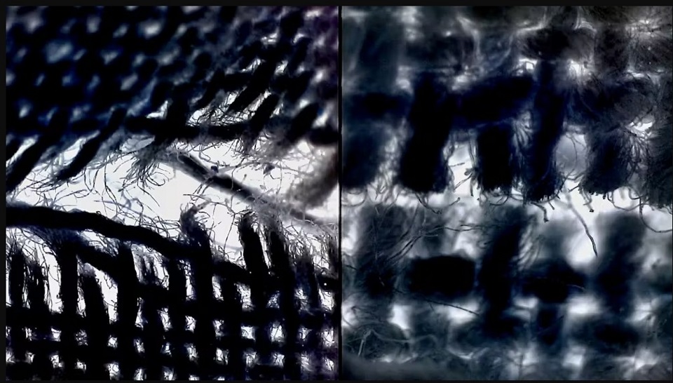 Cut up fabric