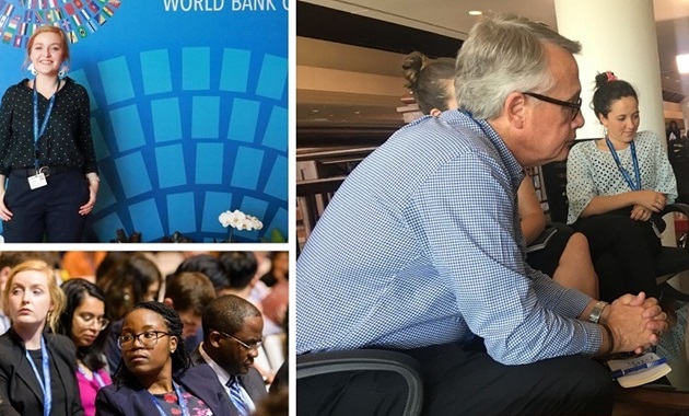 Global Voices: Darcy Nidd attended the World Bank / IMF Annual Meetings