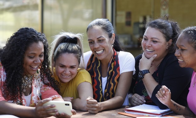 Students from Murdoch's Kulbardi Aboriginal Centre