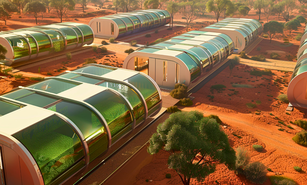 Microalgae mining dongas