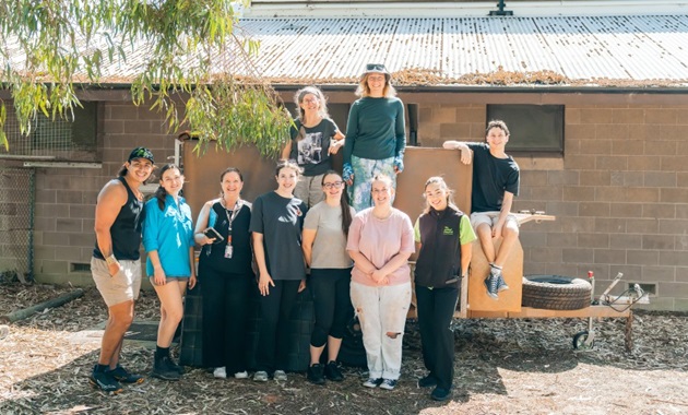 Murdoch on the ROAD team from The Animal Hospital at Murdoch University