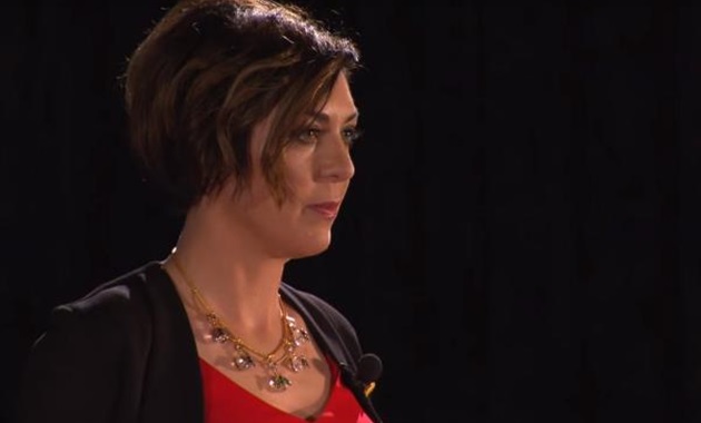 Paola Magni presenting at TEDX Fremantle