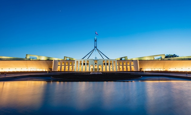 Parliament house feature