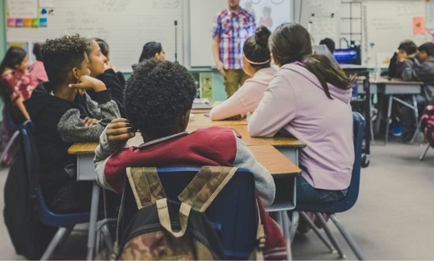 Children in a classroom