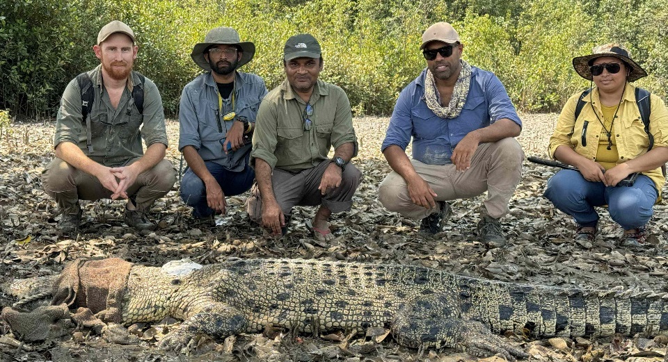 Researchers Paul Beri, Sakib Ahmed, Sarowar Alam, Ru Somaweera and Zenifar Azmiri.