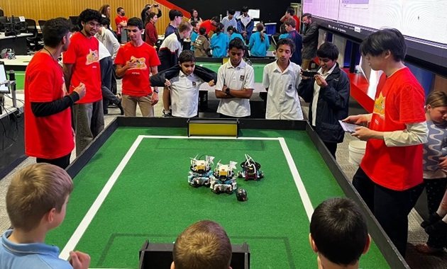 Participants enjoy the RoboCup Junior State Event at Murdoch University