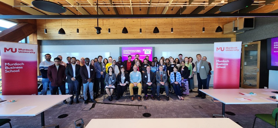 The seminar at winning Boola Katijin precinct, bringing together higher education leaders, researchers and sustainability practitioners from Australia and Africa