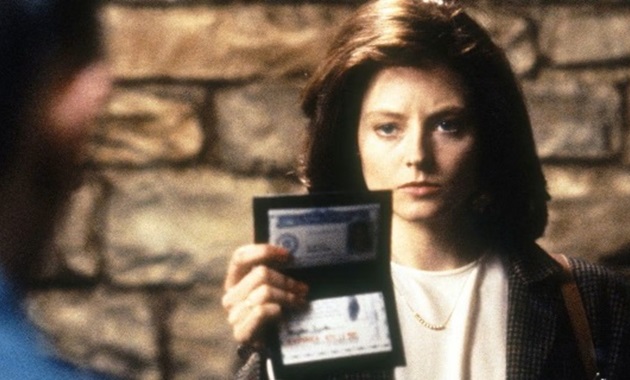 Clarice Starling in The Silence of the Lambs.