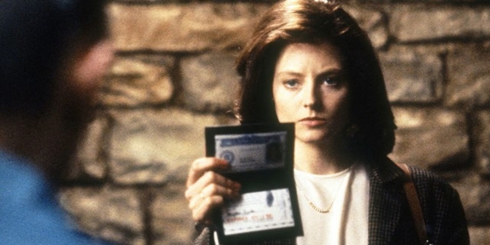Clarice Starling in The Silence of the Lambs.