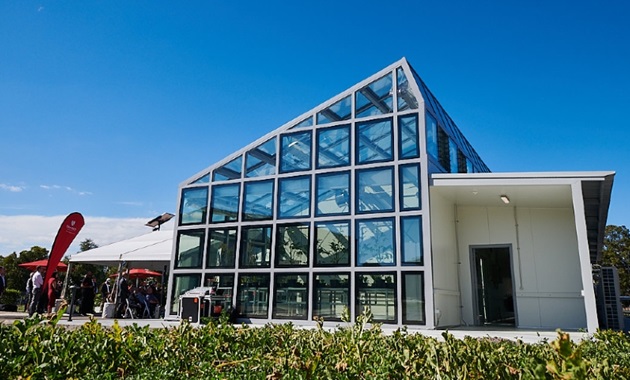 Solar glasshouse on Murdoch's Perth campus