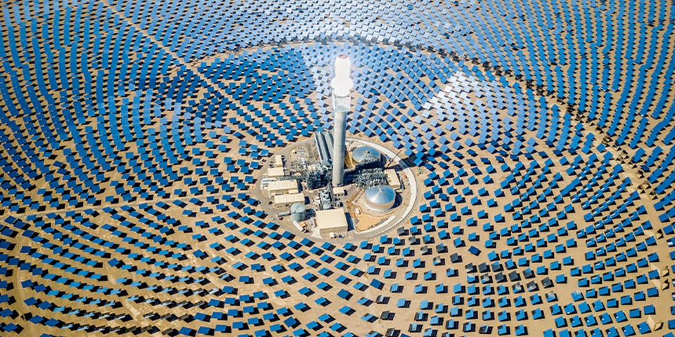 Solar Tower Image of solar tower